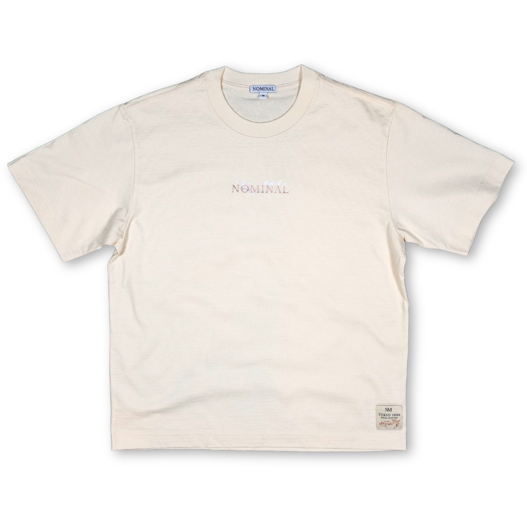 ’98 Vintage Blossom Tee - Crème
