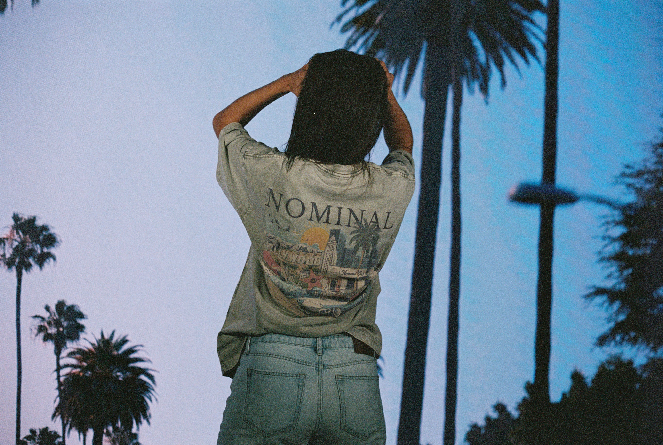 Golden Hour Tee - Gray