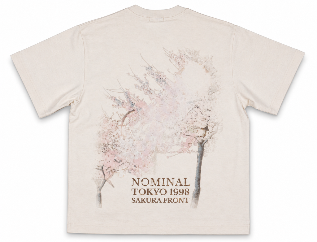 ’98 Vintage Blossom Tee - Crème
