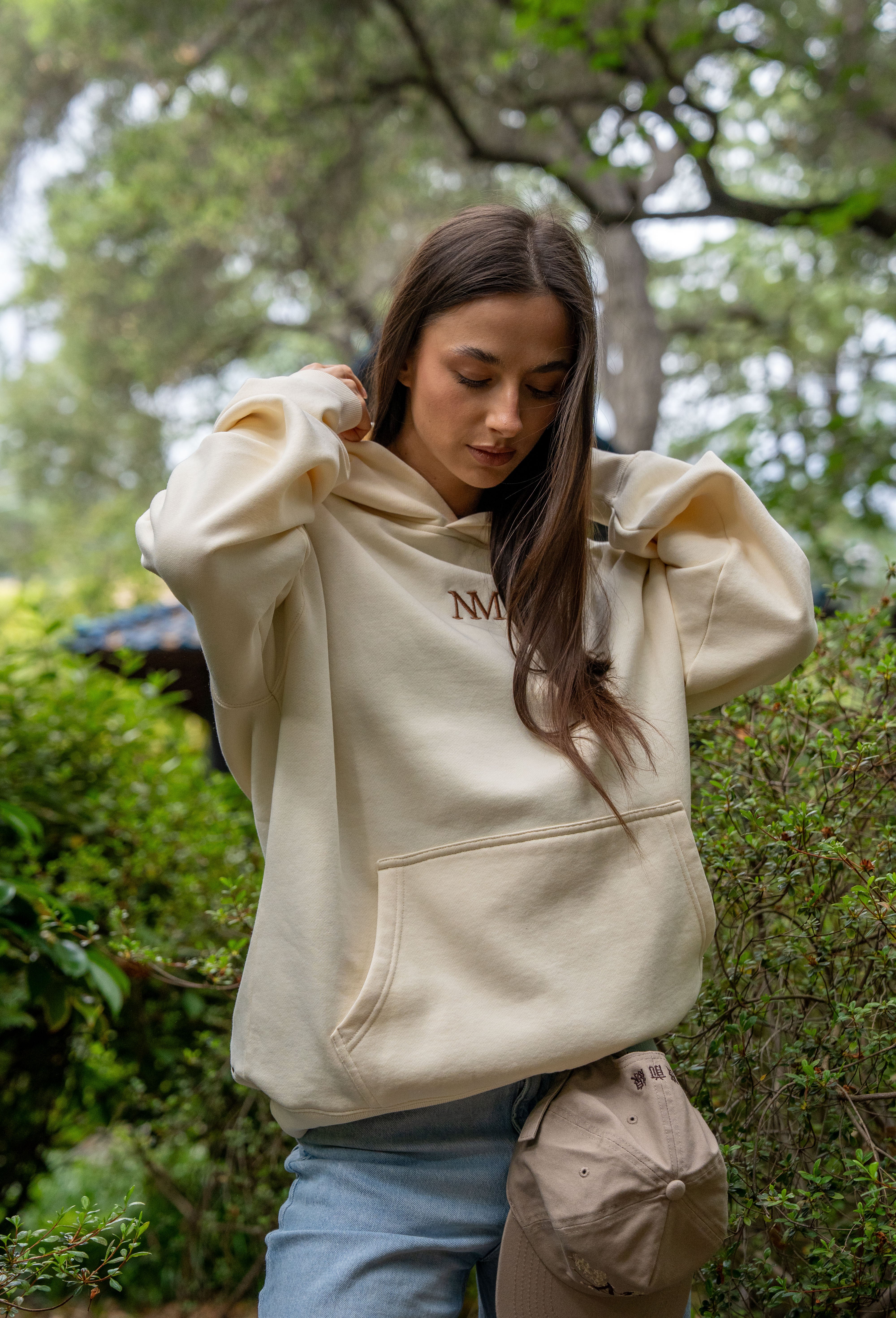 パーカーベージュｎａｇｏｍｉ様 Sakura Front Hoodie - Crème – Nominal