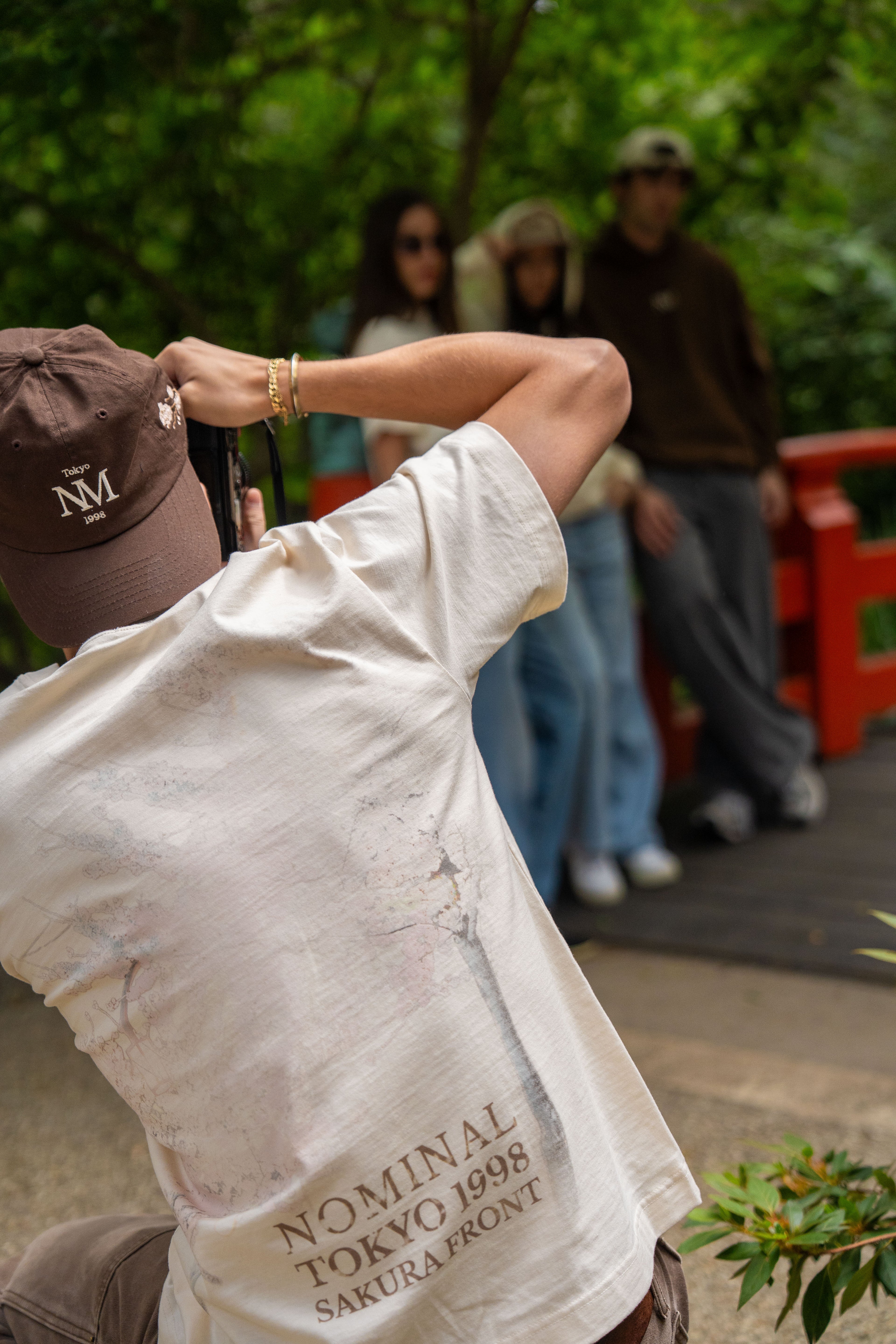’98 Vintage Blossom Tee - Crème