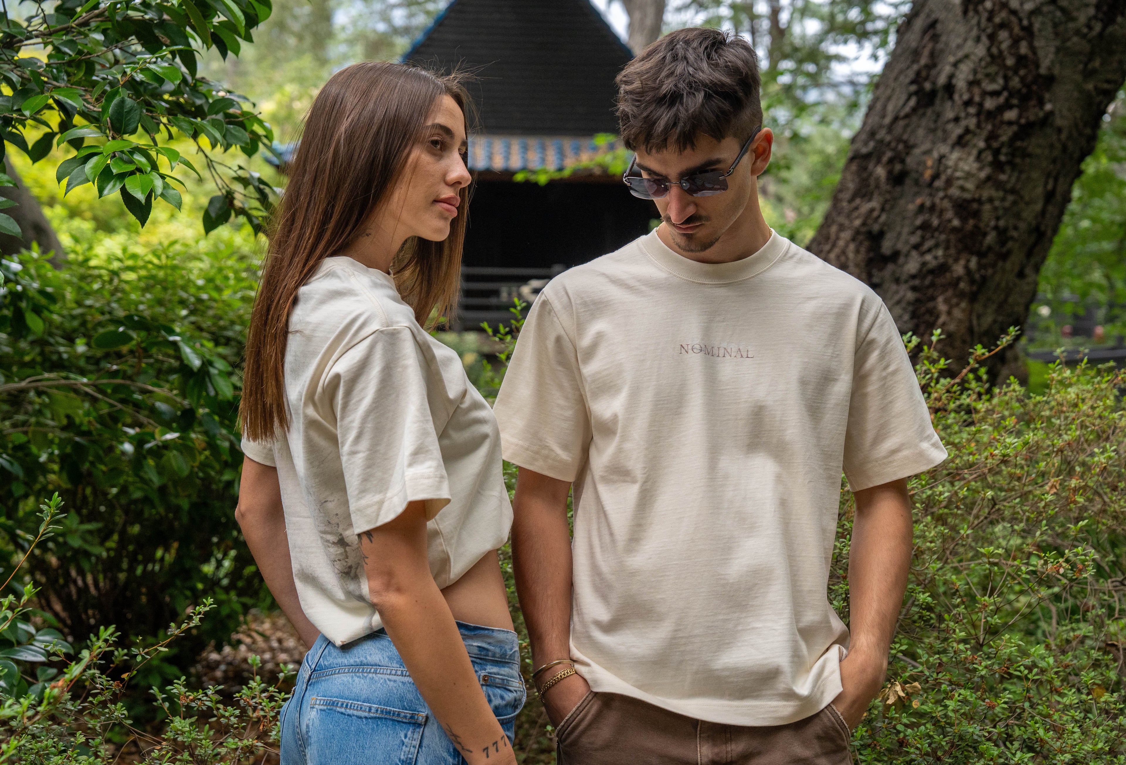 ’98 Vintage Blossom Tee - Crème