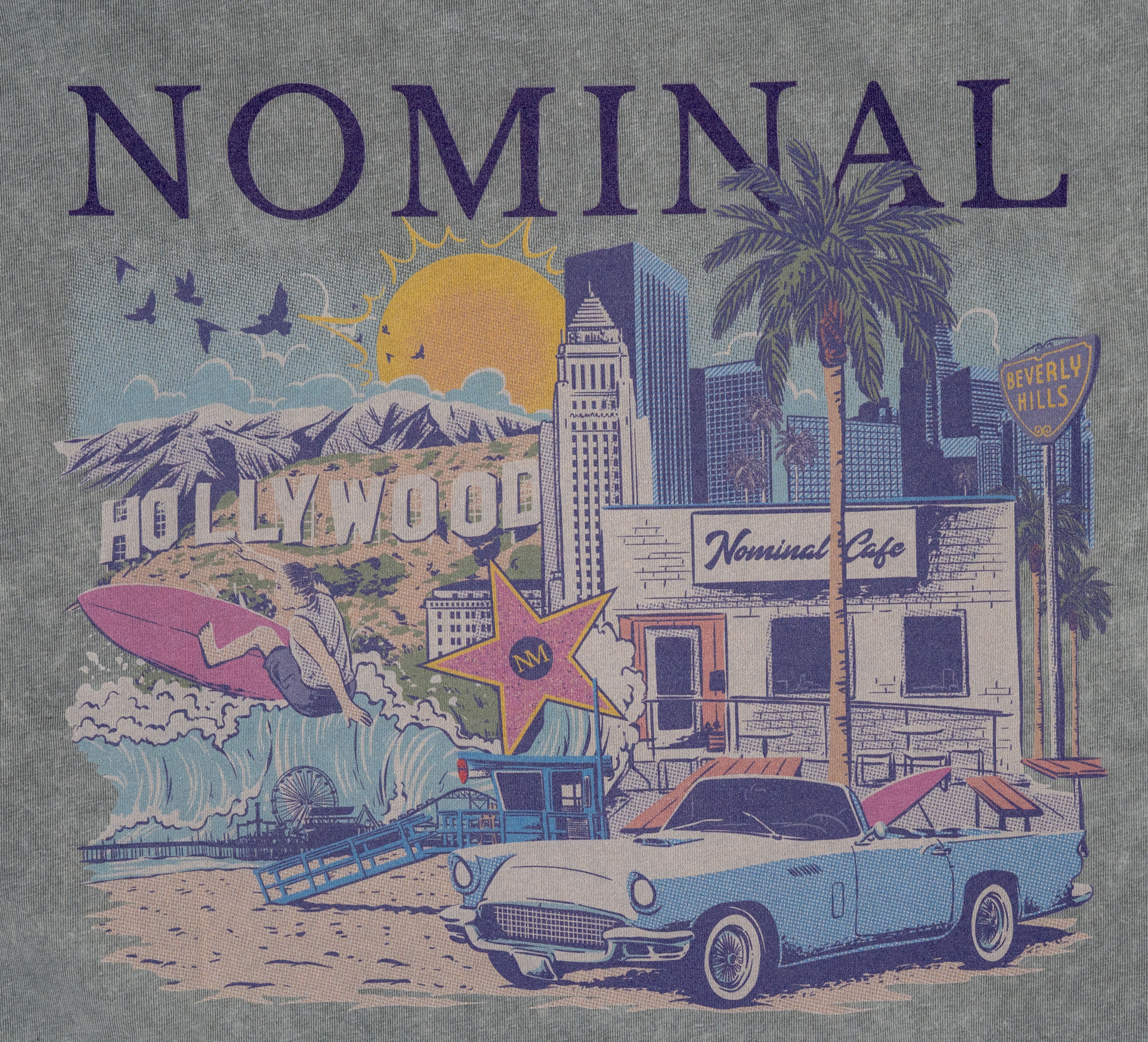 Golden Hour Tee - Gray