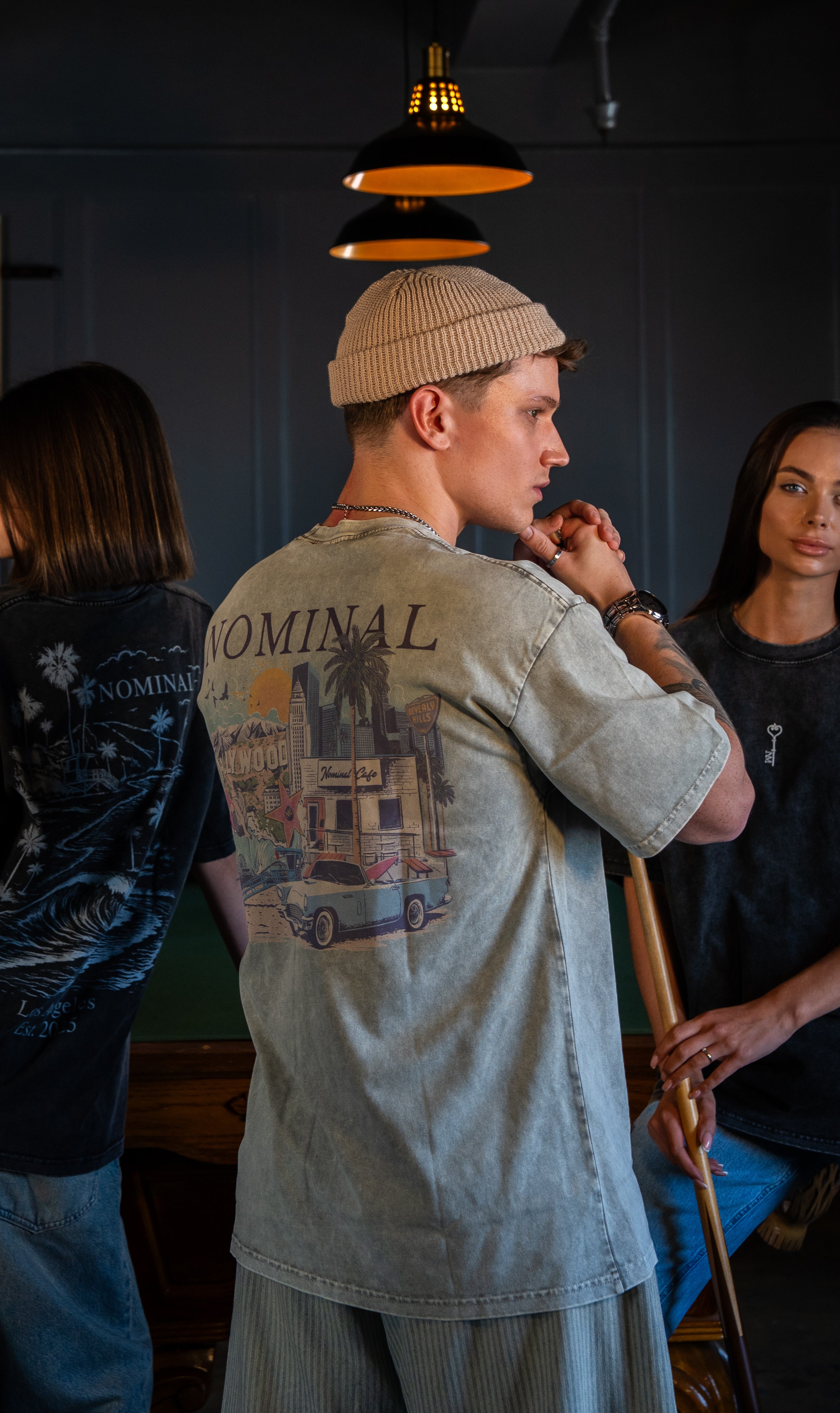 Golden Hour Tee - Gray